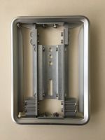 Kennzeichenhalter aus Aluminium für Mofa/Bike