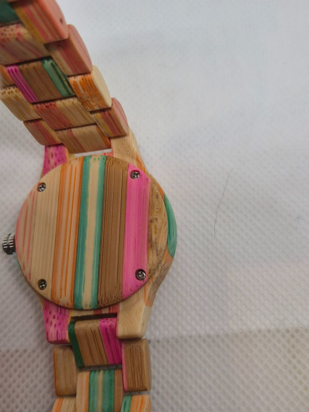 Orologi: Holzuhr Damen Bunt NEU OVP / Orologio Legno Donna Nuovo – Nuovo e nell'imballaggio originale da Losone venduto da bal_gfp6 7