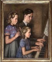 Helga Tiemann (1917-2008) Malerin - Gemälde
