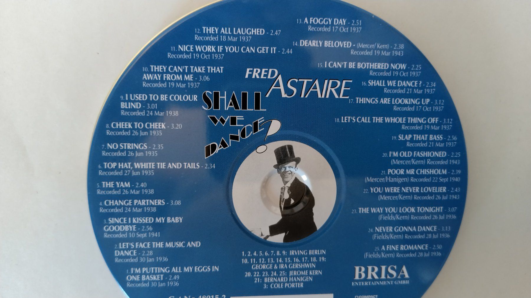 CD: Fred Astaire - Shall We Dance / CD in Blechdose – Usato da Bellach venduto da JingleJerry 3