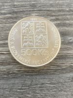 CZECHOSLOVAKIA 500 Korun 1992 J.A. Komensky Silber 