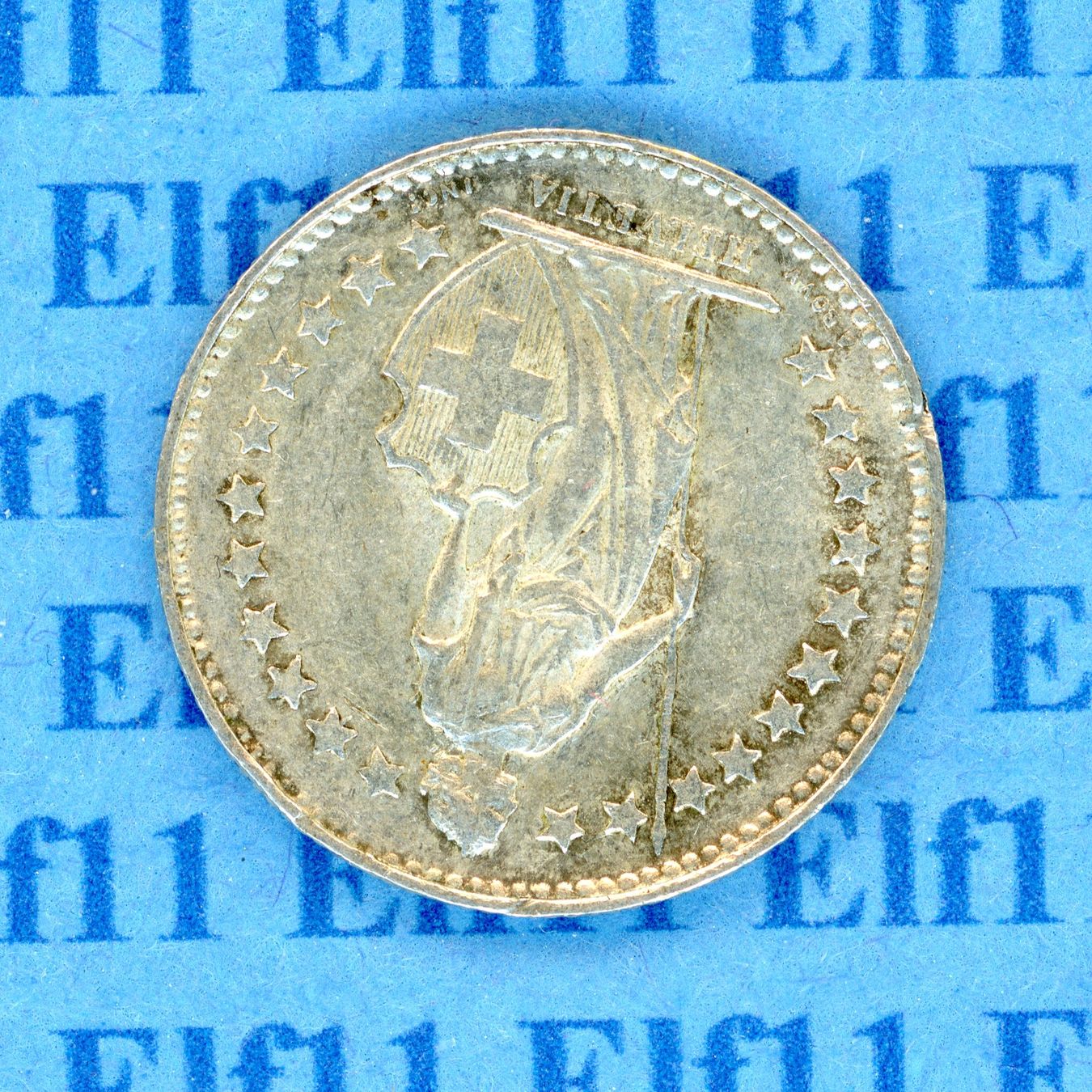 Tutti le monete: CHF___0.50 1941 vz-unz 50 Rappen – Usato da Widnau venduto da Elf11 1