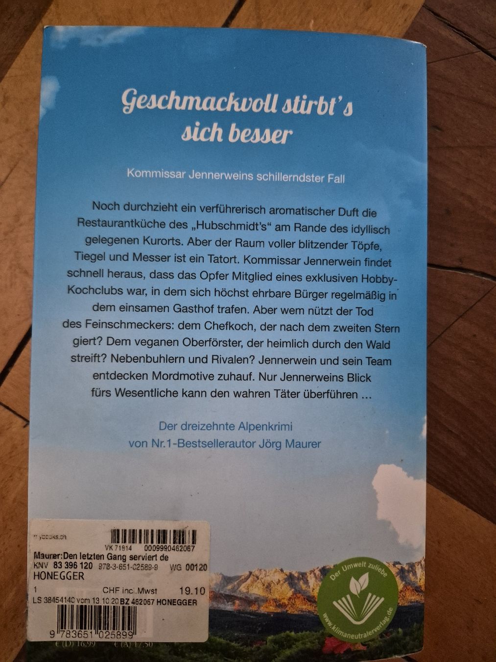 Libri: den letzten Gang serviert der Tod – Usato da Mels venduto da Eventuell3 1