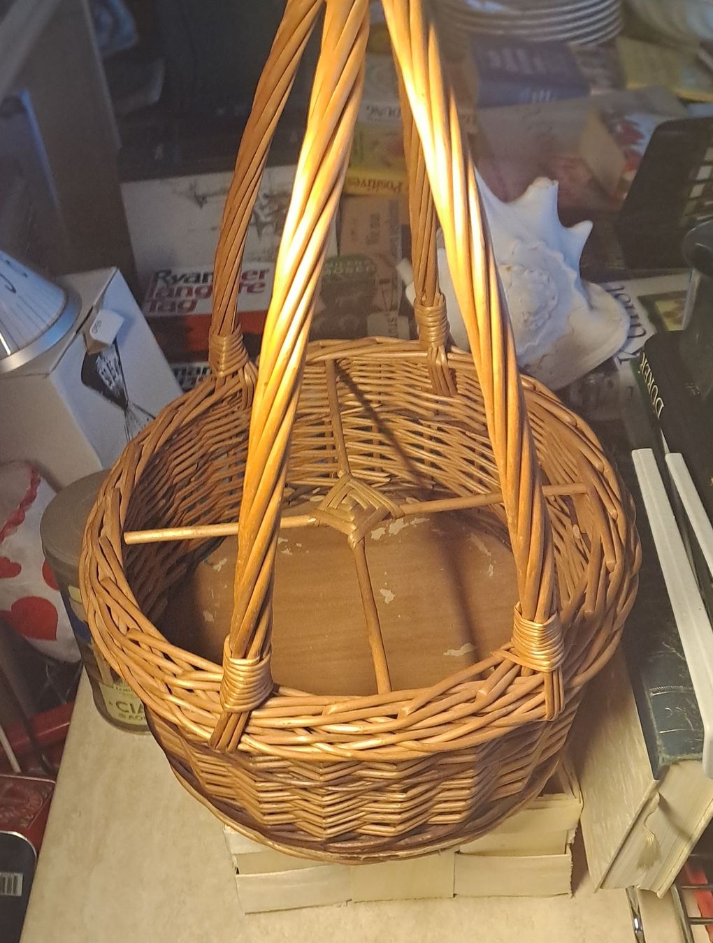 Altro per la casa: Wunderschöner Picknickkorb aus Peddigrohr – Usato da Zürich venduto da Schoebi19