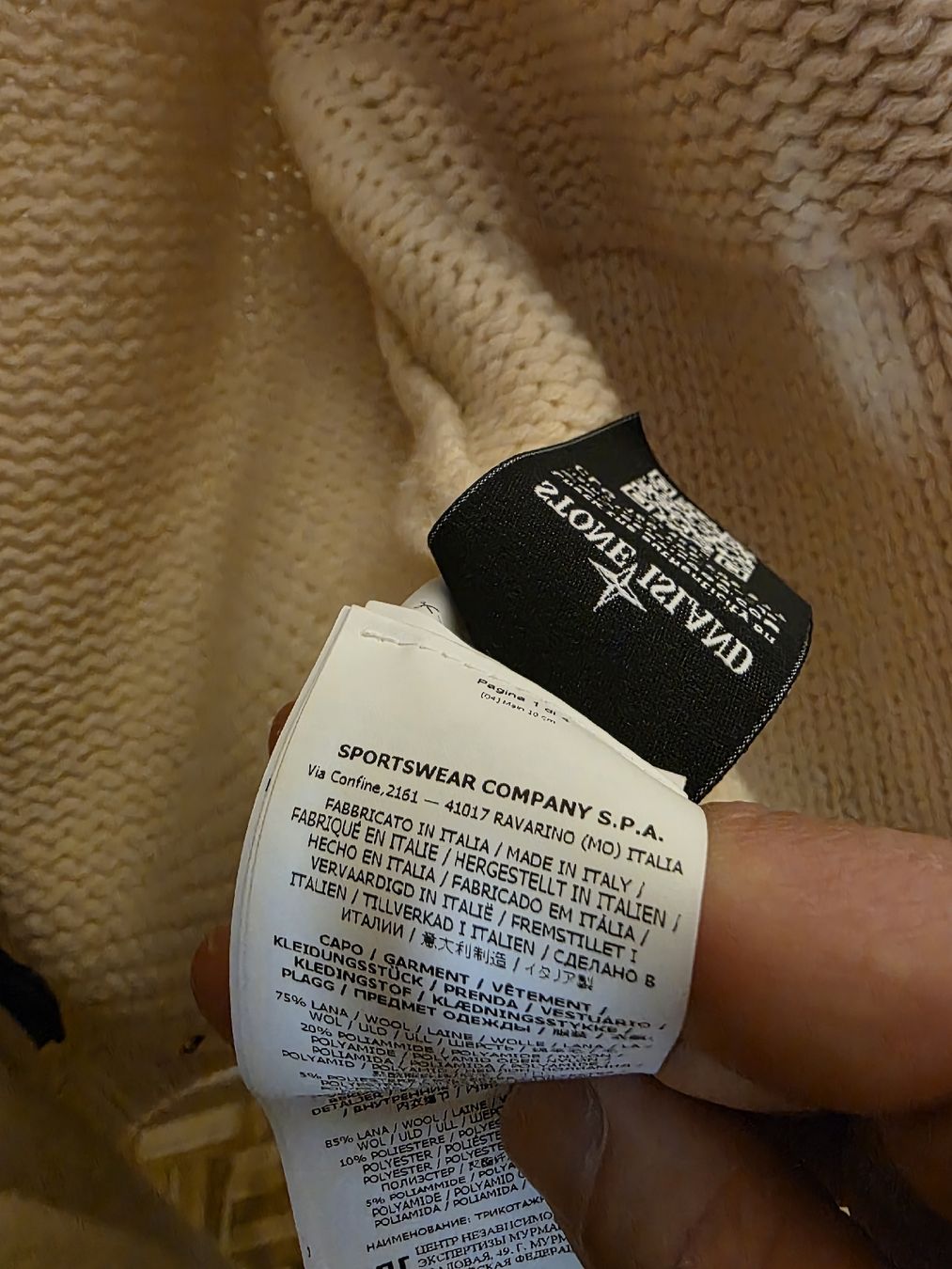 Stone Island Giacche: stoneisland presidential knit – Usato da Kreuzlingen venduto da Vs_trusted 6