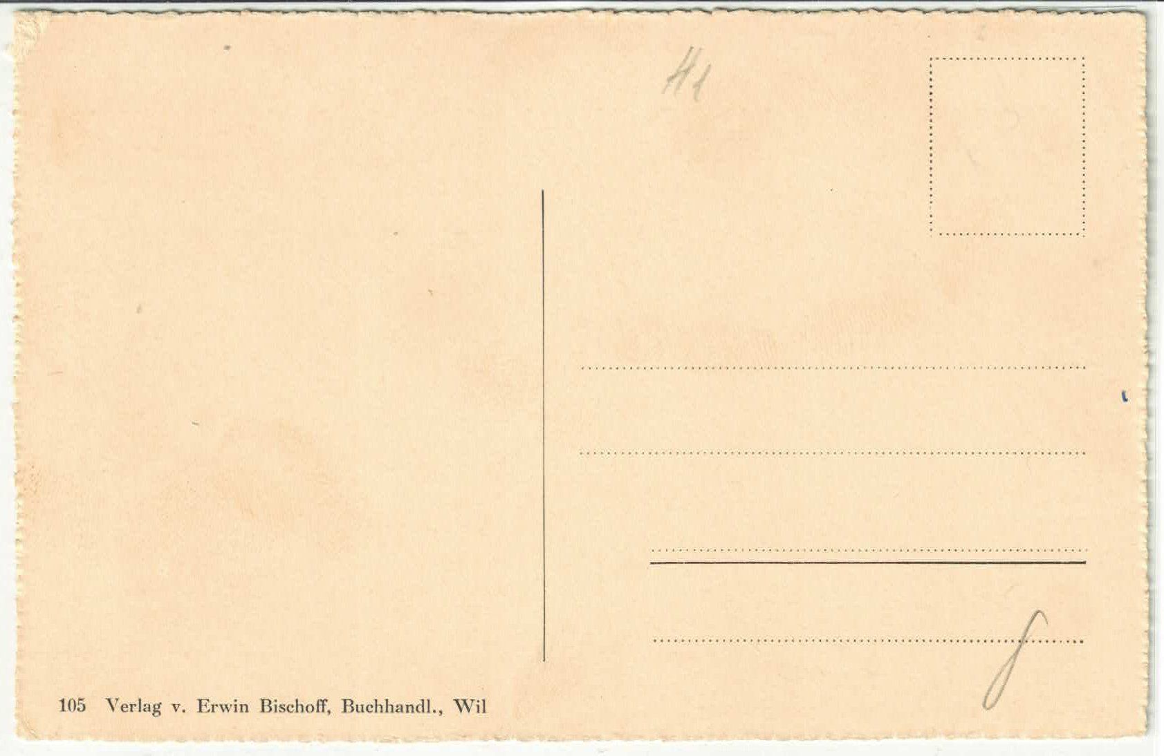 Cartoline postali: Wil SG - Klosterweg bei St. Katherina – Usato da Ettingen venduto da Kartenplanet 1