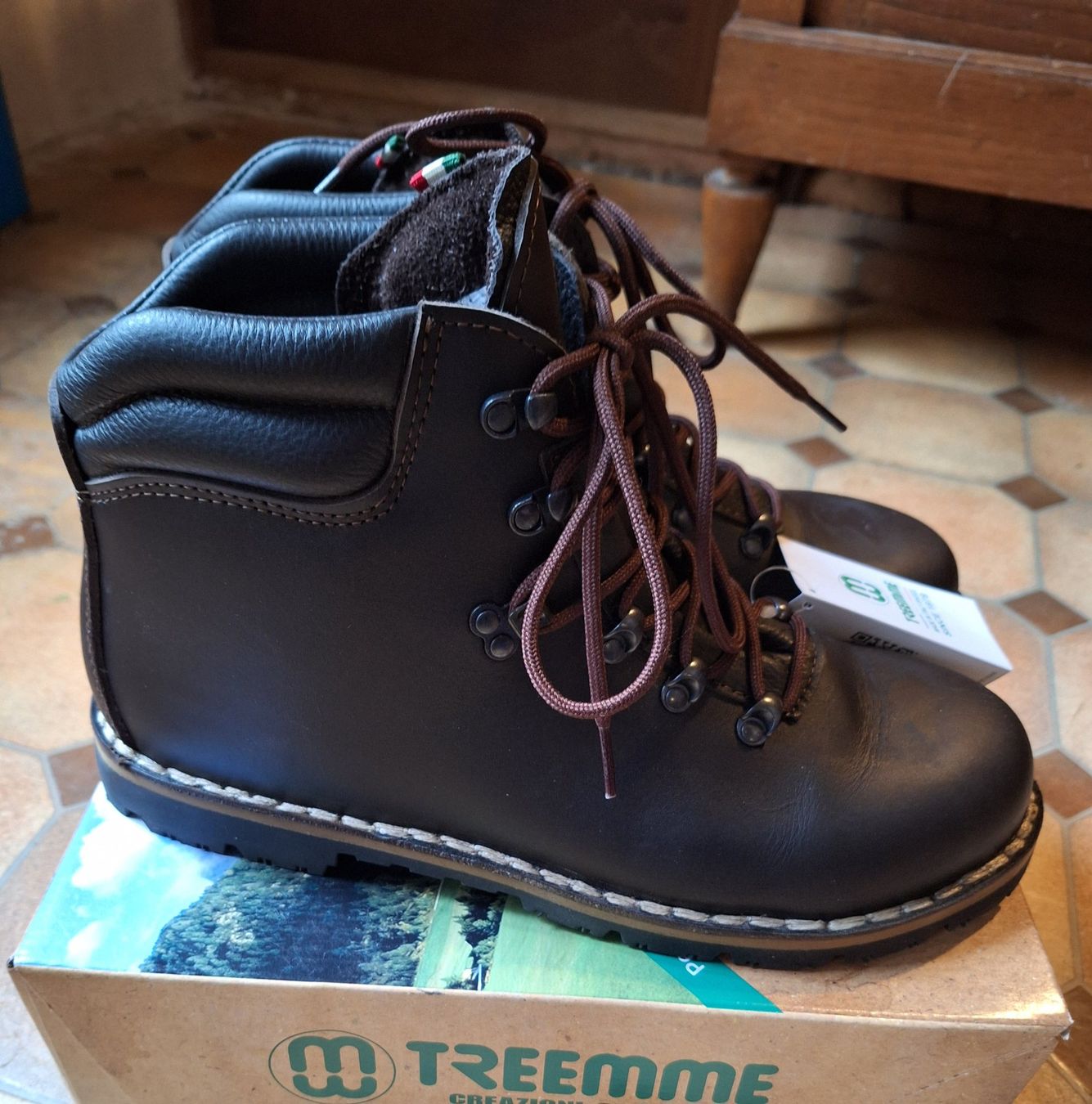Scarpe da uomo: Treemme Hiking Boots Size 46 EU – Nuovo e nell'imballaggio originale da Basel venduto da OnutWOODLAND 6