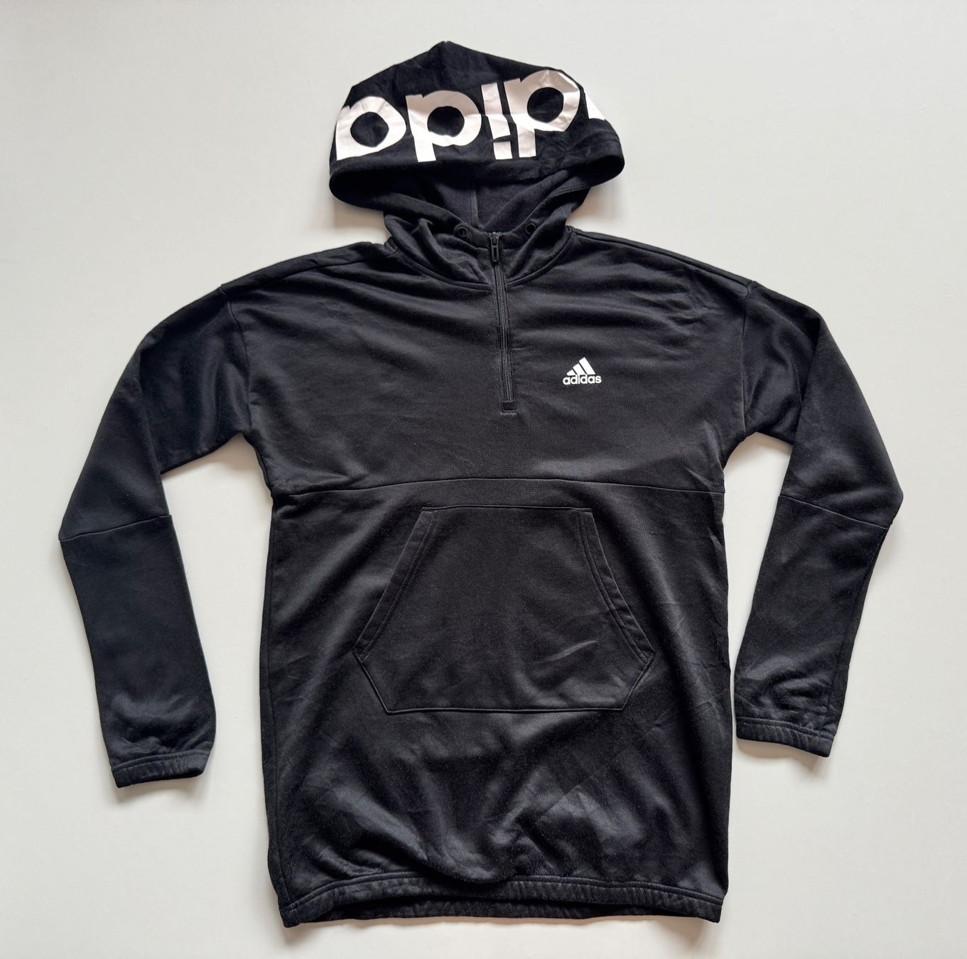 Adidas Maglioni & Felpe: Adidas pullover sweatshirt Zip 1/4 Sz S oversize – Usato da Neuchâtel venduto da _Easy_to_Find_