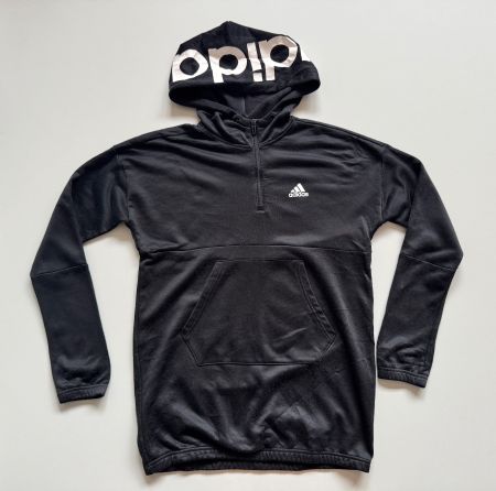Adidas pullover sweatshirt Zip 1/4 Sz S oversize