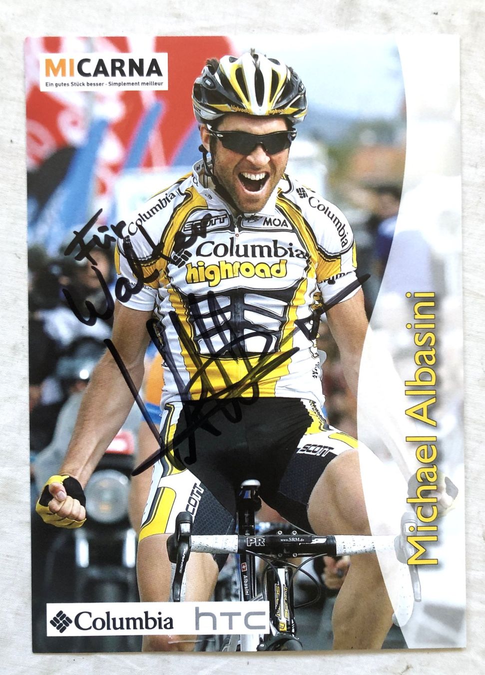 Autografi: Orig. Autogramm - MICHAEL ALBASINI – Usato da Schaffhausen venduto da durruti