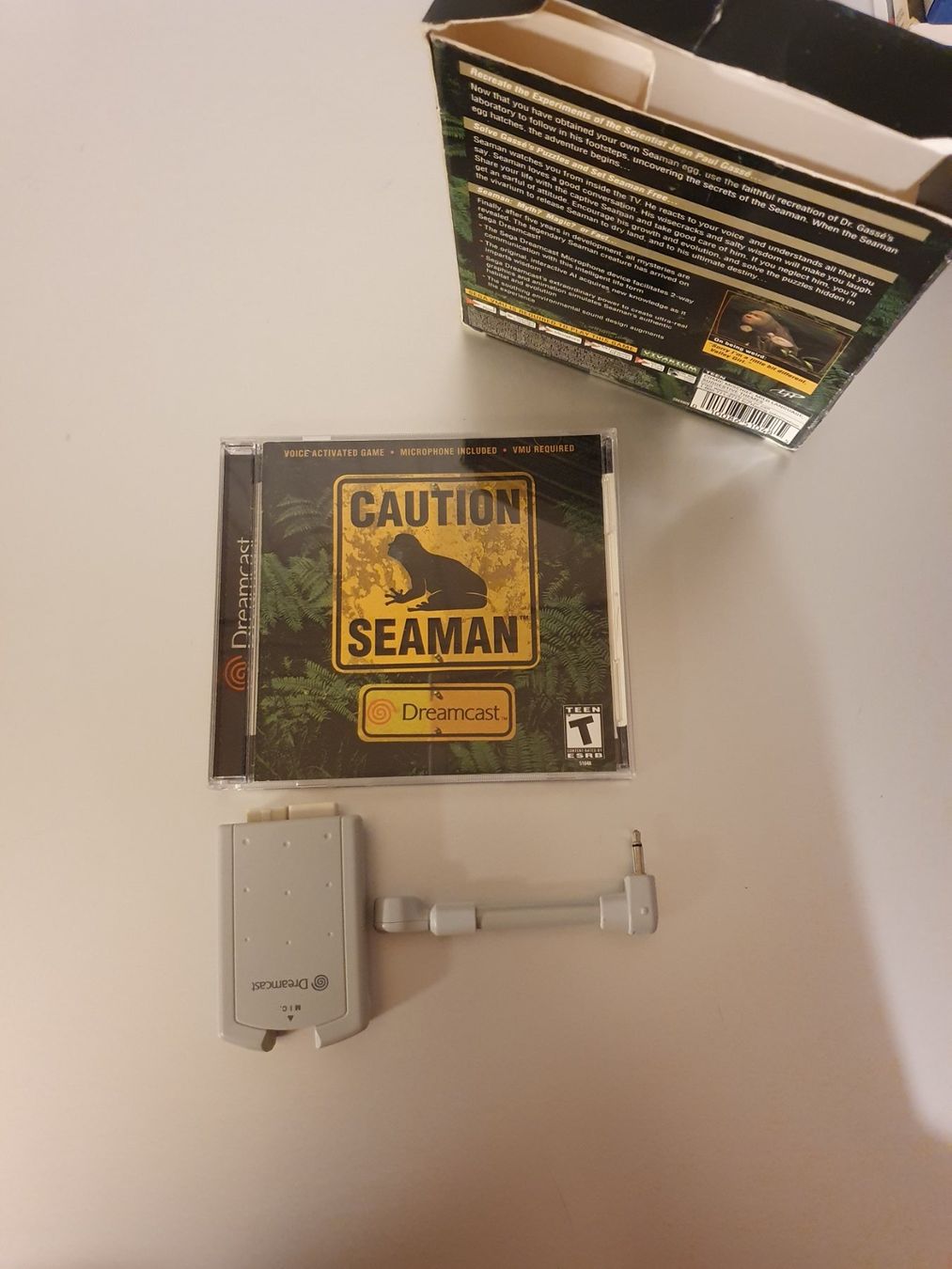 Sega Giochi: SEAMAN, DREAMCAST - Sehr Selten mit Mikrofon – Usato da Basel venduto da noah27