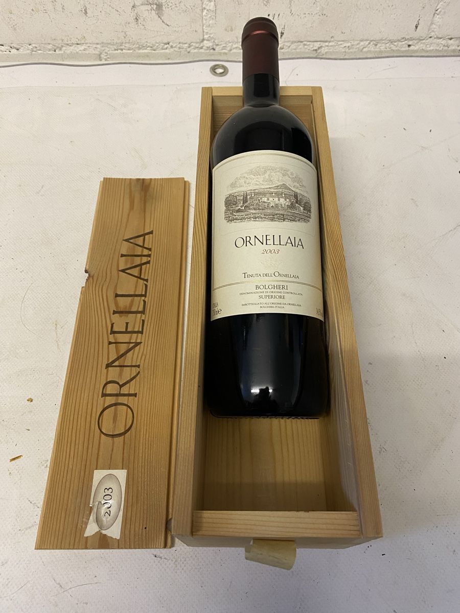 Vino: ORNELLAIA 2003 inkl. Org. Box – Nuovo (secondo la descrizione) da Luzern venduto da Harikan