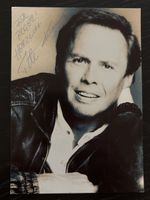 Peter Kraus Autogrammkarte, handsigniert, Rarität!