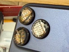iPhone 17 Pro(Max) - 3 Verres protection Caméra NOIR