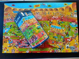 Gold for Sport Goofy 1983 Walt Disney Puzzle Nr. 8738 Comics