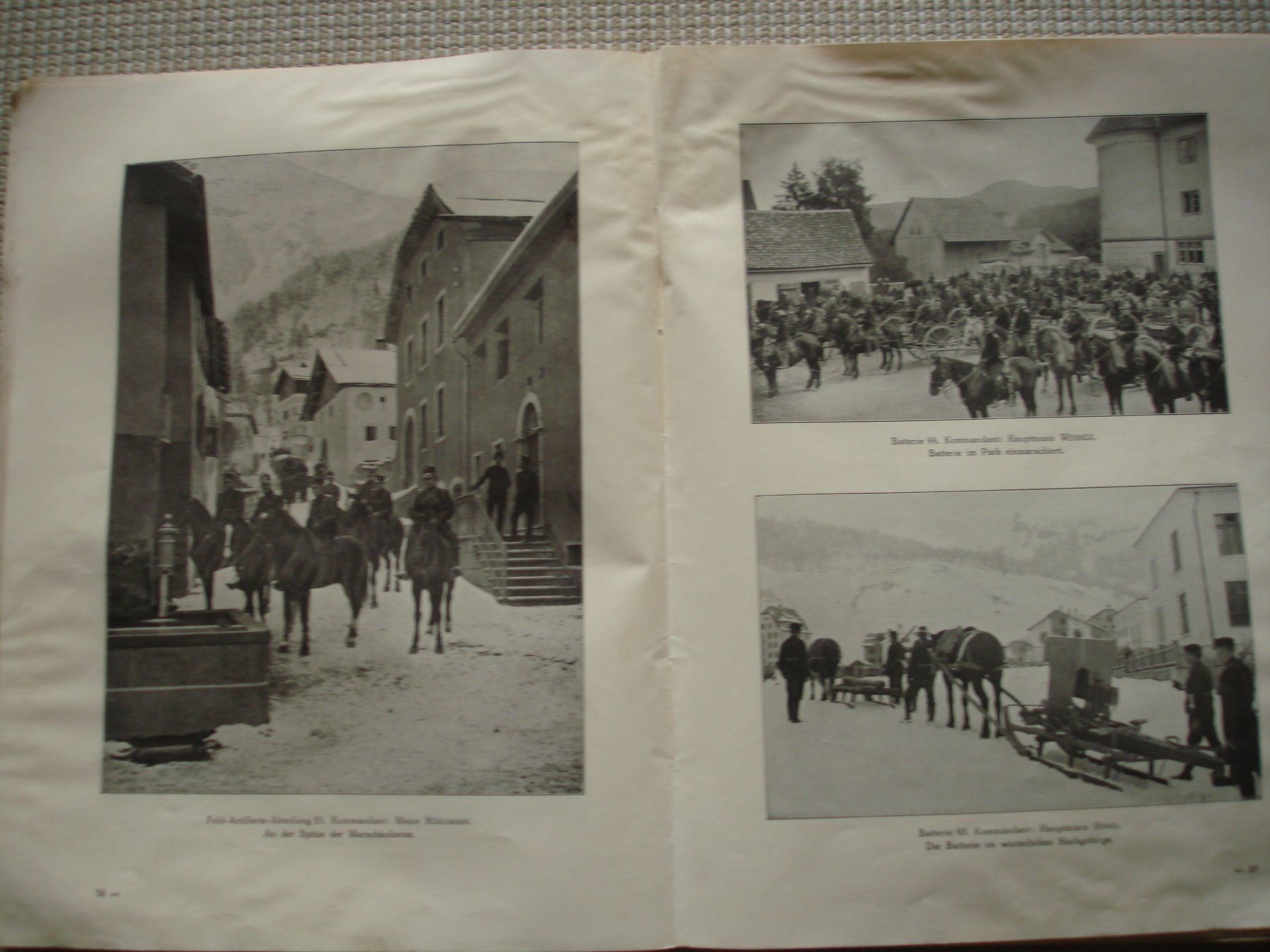 Bücher: Album 6. Division Schweizer Armee 1915, historisch – Gebraucht aus Gossau ZH von Crfurrer 5