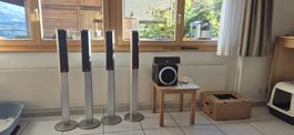 5.1 Soundsystem Lautsprecher mit Subwoofer gut erhalten