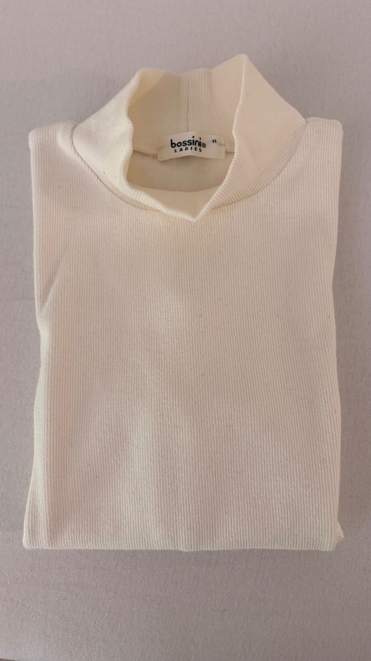 Tops: Bossini Damen Pullover weiss Grösse S – Neu (gemäss Beschreibung) aus Basel von ann_7w6q 5