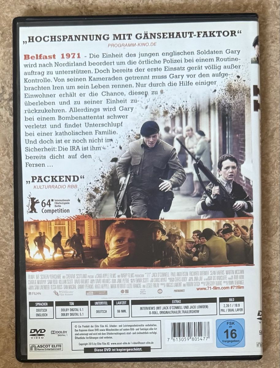 Alle DVDs: HINTER FEINDLICHEN LINIEN  – Neu (gemäss Beschreibung) aus Dietikon von AndreaSch01 1