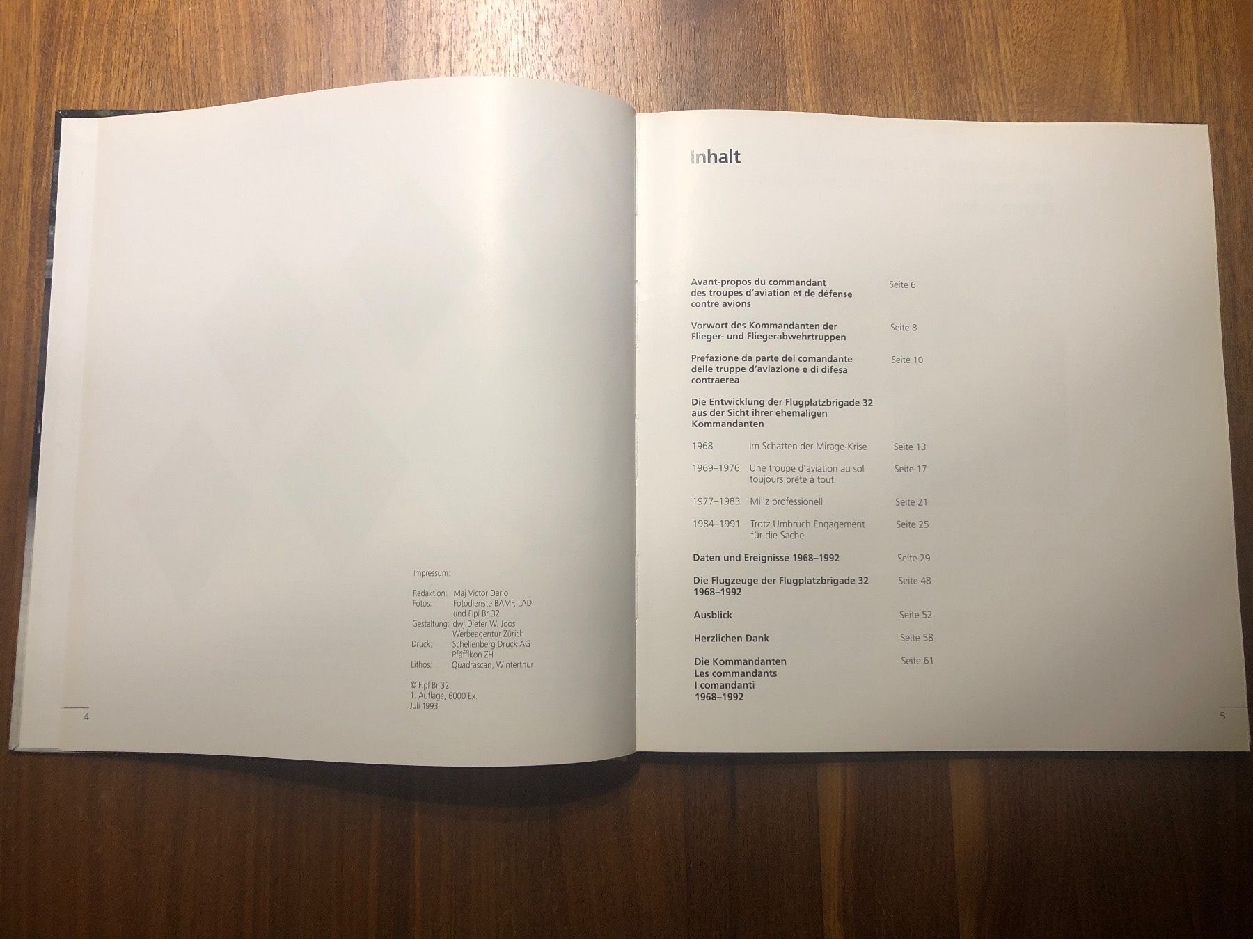 Libri: 25 Jahre Flugplatzbrigade 32 – Usato da Bern venduto da Boox 1