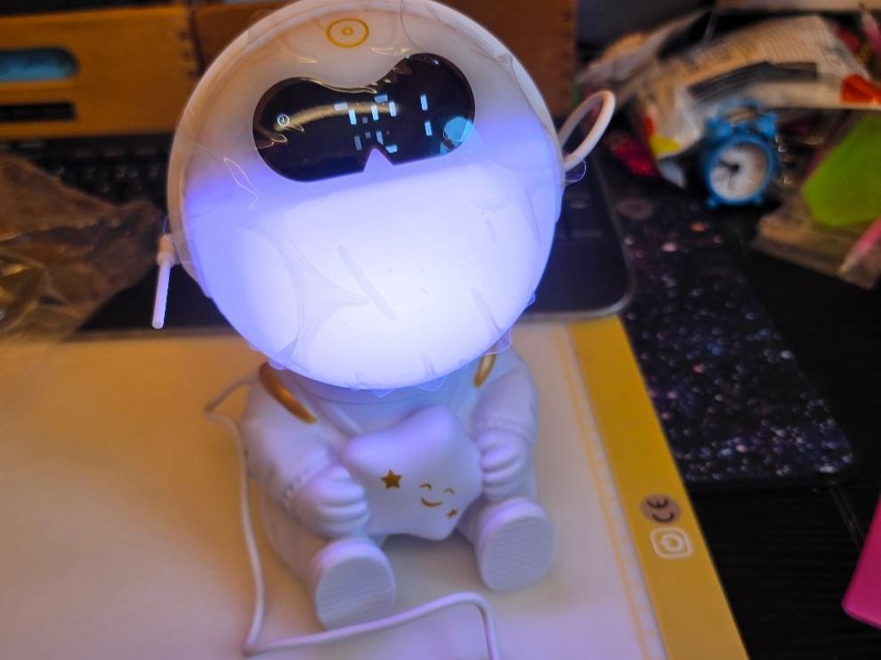 Réveils: ASTRONAUT WECKER NACHTLAMPE – Neuf avec emballage d'origine à Dintikon par bonita099