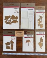 5 Stanzschablonen plus 1 Holz- und 1 Clearstamp von A. Renke