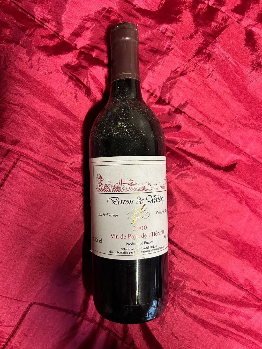 Vino: Rotwein Baron de Valéry 2000 / Kellerräumung – Nuovo (secondo la descrizione) da Aadorf venduto da gico03 1