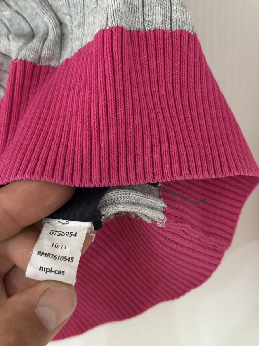 Tommy Hilfiger Maglioni & Felpe: Tommy Hilfiger Strick Pullover gestreift Pink/Grau Gr. S – Usato da Wetzikon ZH venduto da Jan_wojt 6