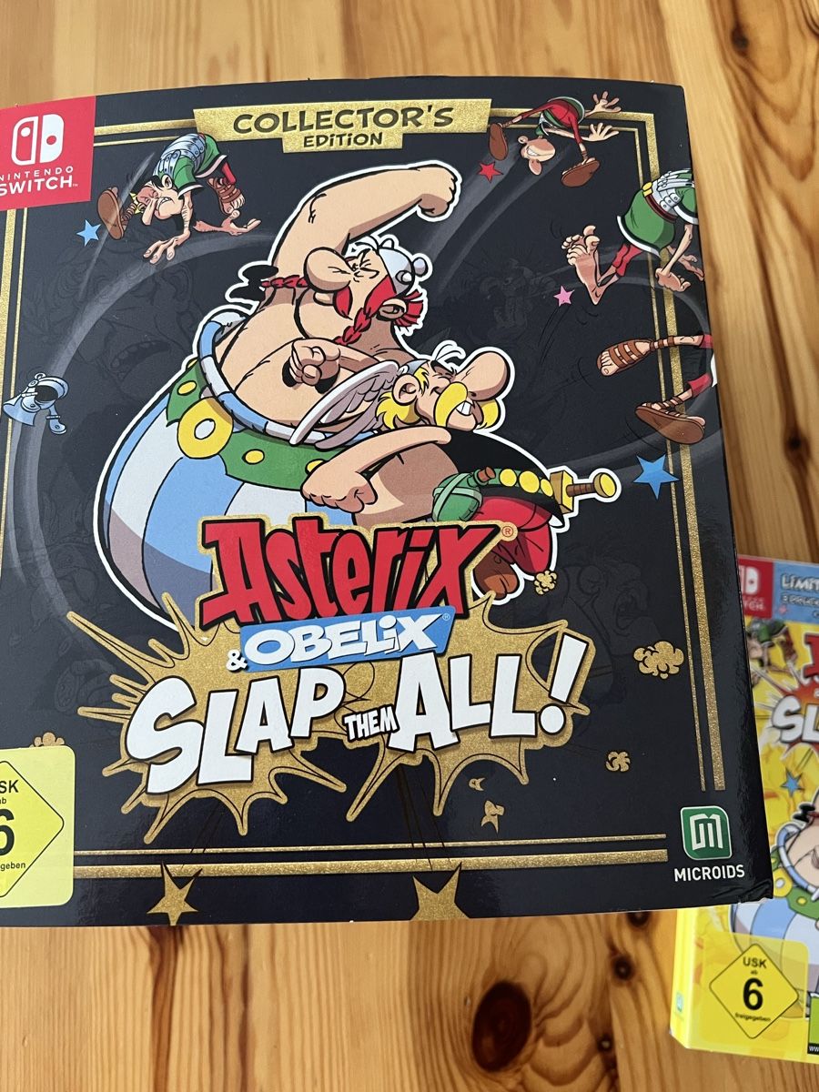 Nintendo Giochi: Asterix & Obelix: Slap them All! Collectors Edition Switch – Nuovo (secondo la descrizione) da Basel venduto da veralt 1