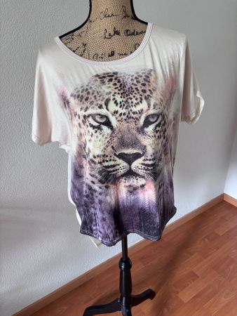 Shirt, Leopard circa L