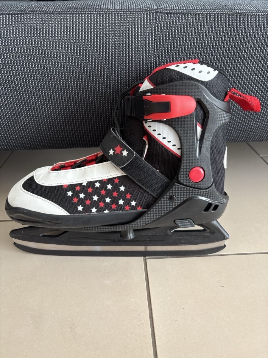 Patins à glace: Grössenverstellbare Schlittschuhe  – D'occasion à Therwil par s.a.r.a.kawa 3