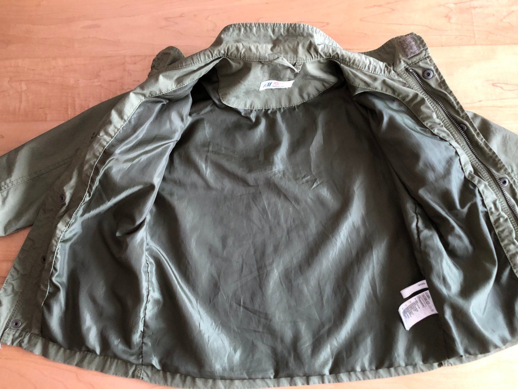 Jacken & Mäntel: Jacke Frühling olivgrün Gr. 110 – Gebraucht aus Flawil von savoypremium 6