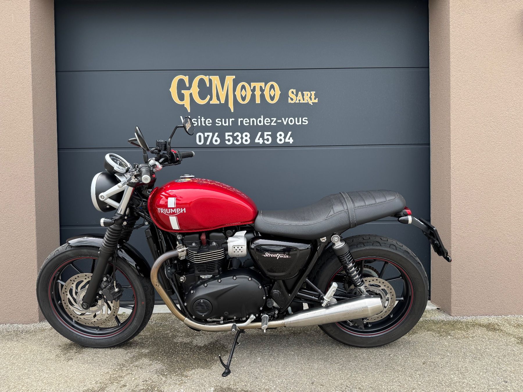 Triumph Strada: Triumph Street Twin 900 – Usato da Echallens venduto da HD90 3