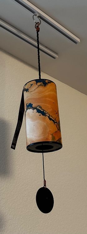 Scacciaspiriti Sufi Zaphir - Campanello Decorativo Lilla, Fatto A Mano - Foto 3