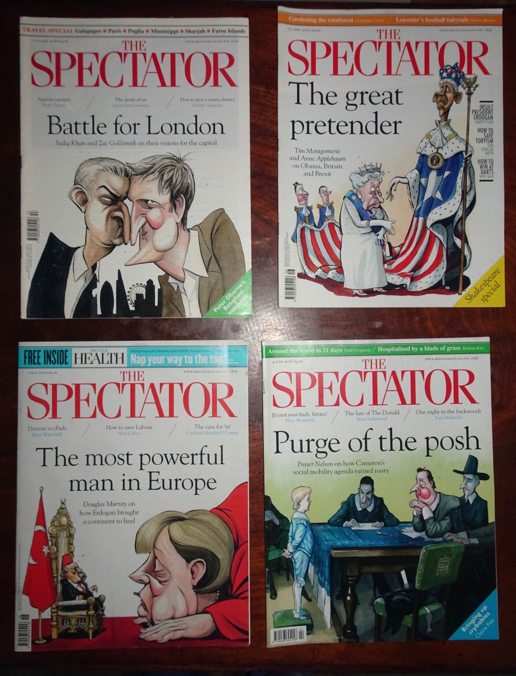 Riviste & Magazine: 18 magazines Spectator de 2013-2016 – Usato da Châtelaine venduto da Gio54321 3