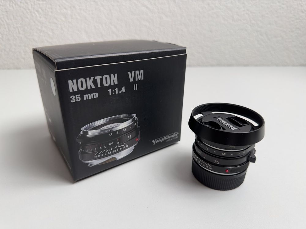 Voigtlander Nokton 35mm 1.4 SC II incl. Lens Hood Kaufen auf Ricardo