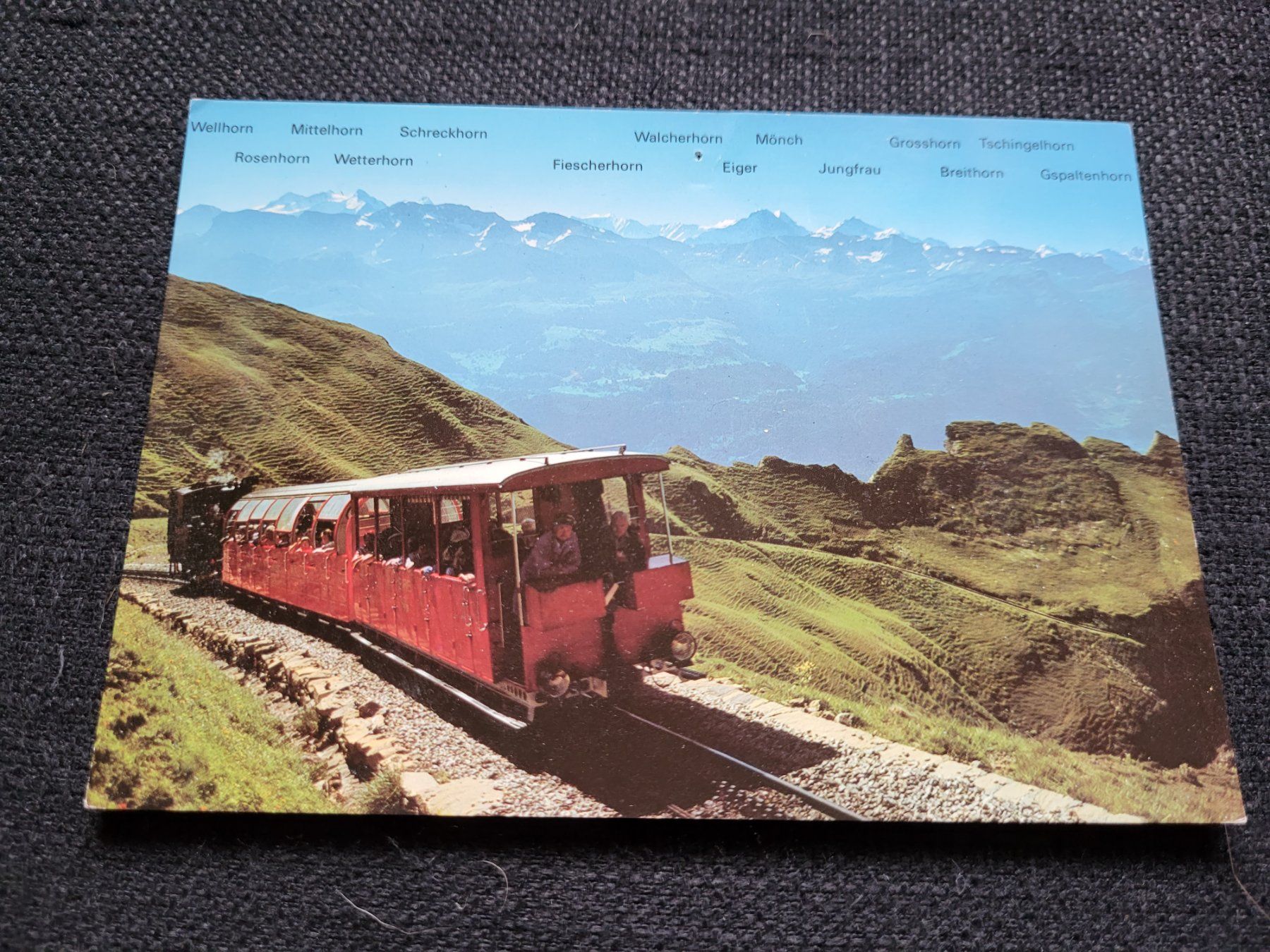 Cartoline postali: Brienz Rothorn Bahn AK – Nuovo (secondo la descrizione) da Thun venduto da Kissthis