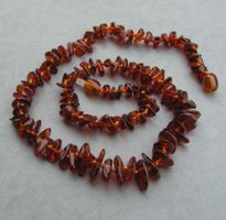 ♥ Baltischer Bernstein KETTE / COGNAC - UNISEX ♥