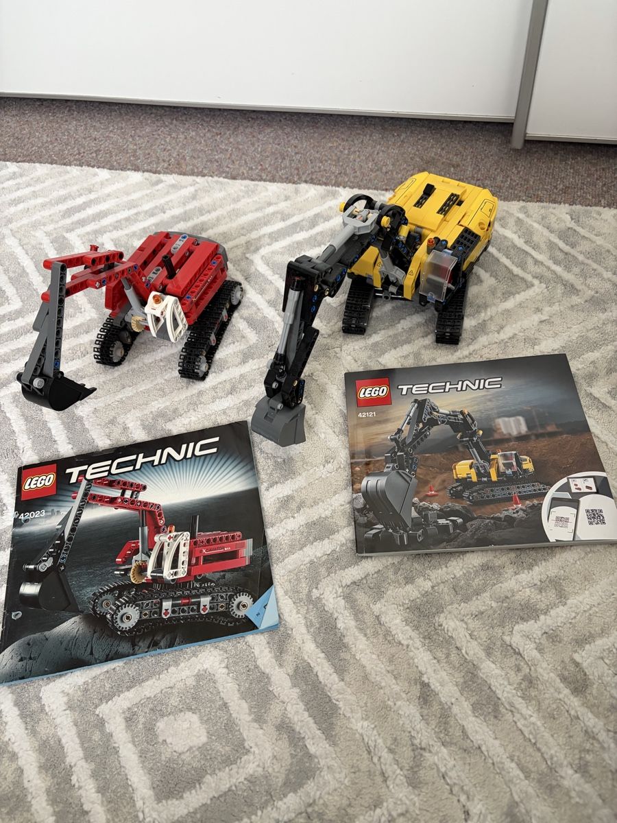 Lego Giocattoli: -Lego Technic 42121, Hydraulikbagger, Grubenbagger 42023 – Usato da Sevelen venduto da gsandax
