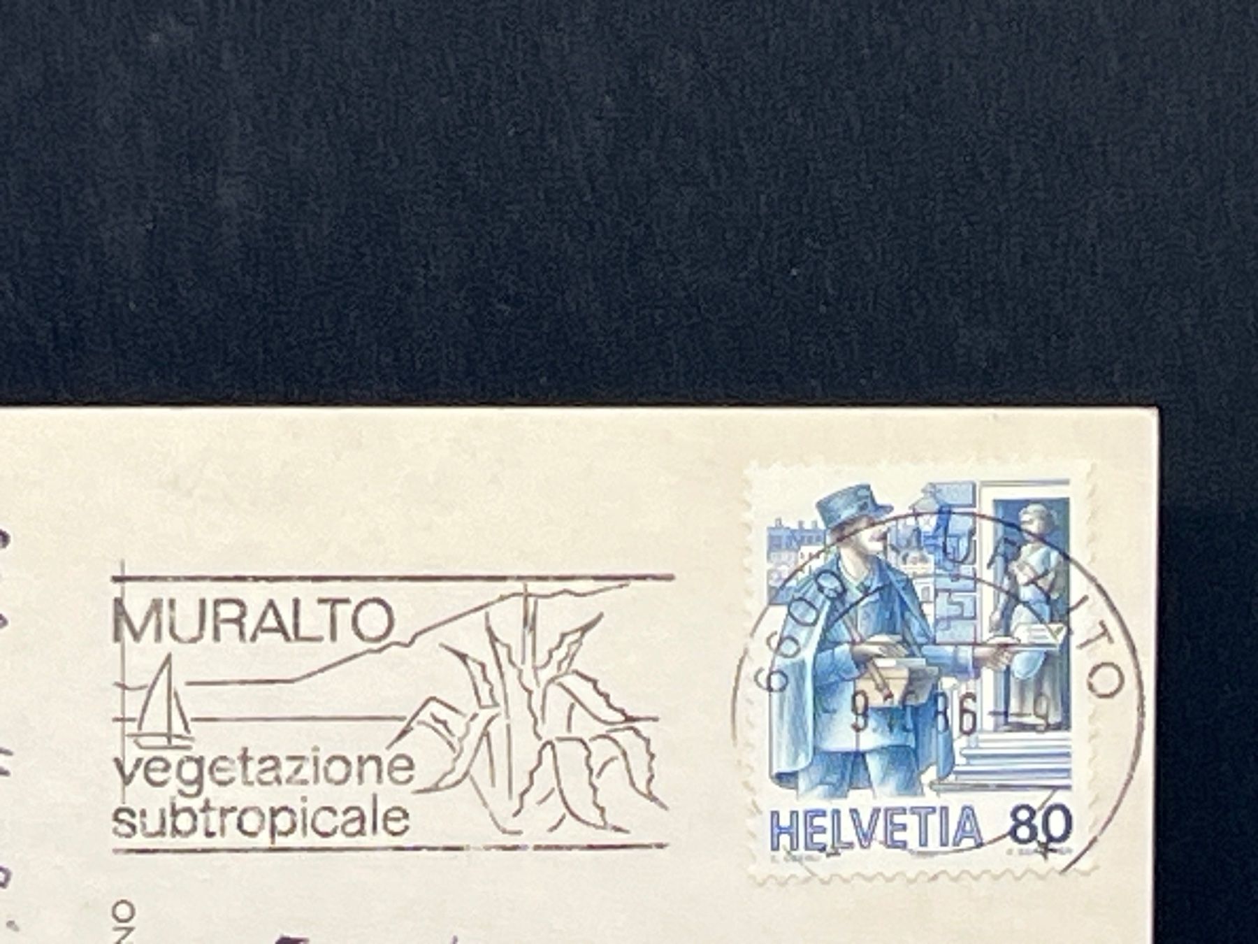 Cartoline postali: Locarno - Veduta aerea – Usato da Widnau venduto da Brusi9 1