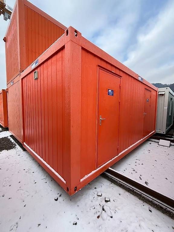 Conteneurs de construction: Baubüro Poliercontainer Container Baracke Baustelle Lager – D'occasion à St. Gallenkappel par wihatomo 1