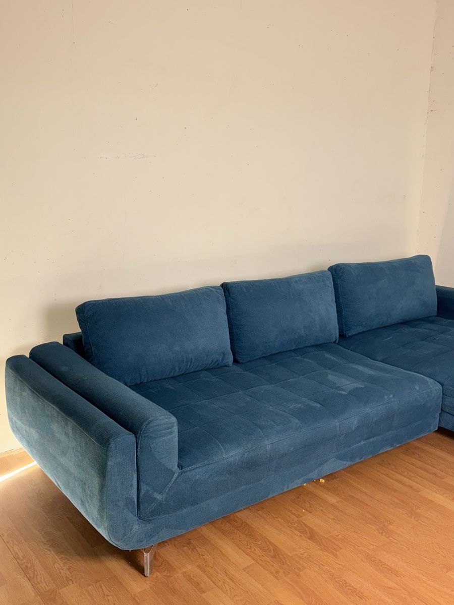 Sofas: Ecksofa Pastellblau Ink.Lieferung – Gebraucht aus Fehraltorf von Sofalab.swiss 7