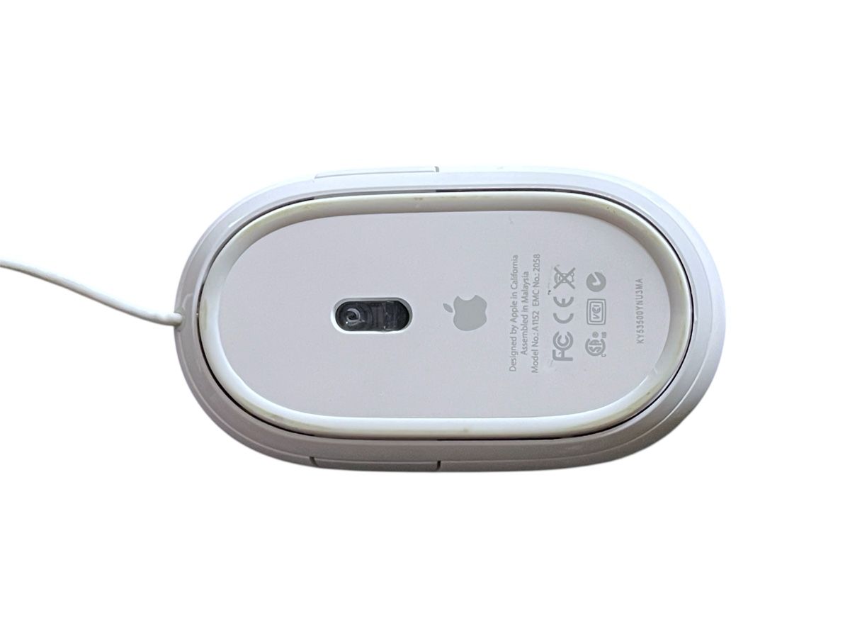 Apple Mouse: Apple Mighty Mouse USB Model A1152 Weiss - Top Zustand – Usato da Luzern venduto da woti-shop 1