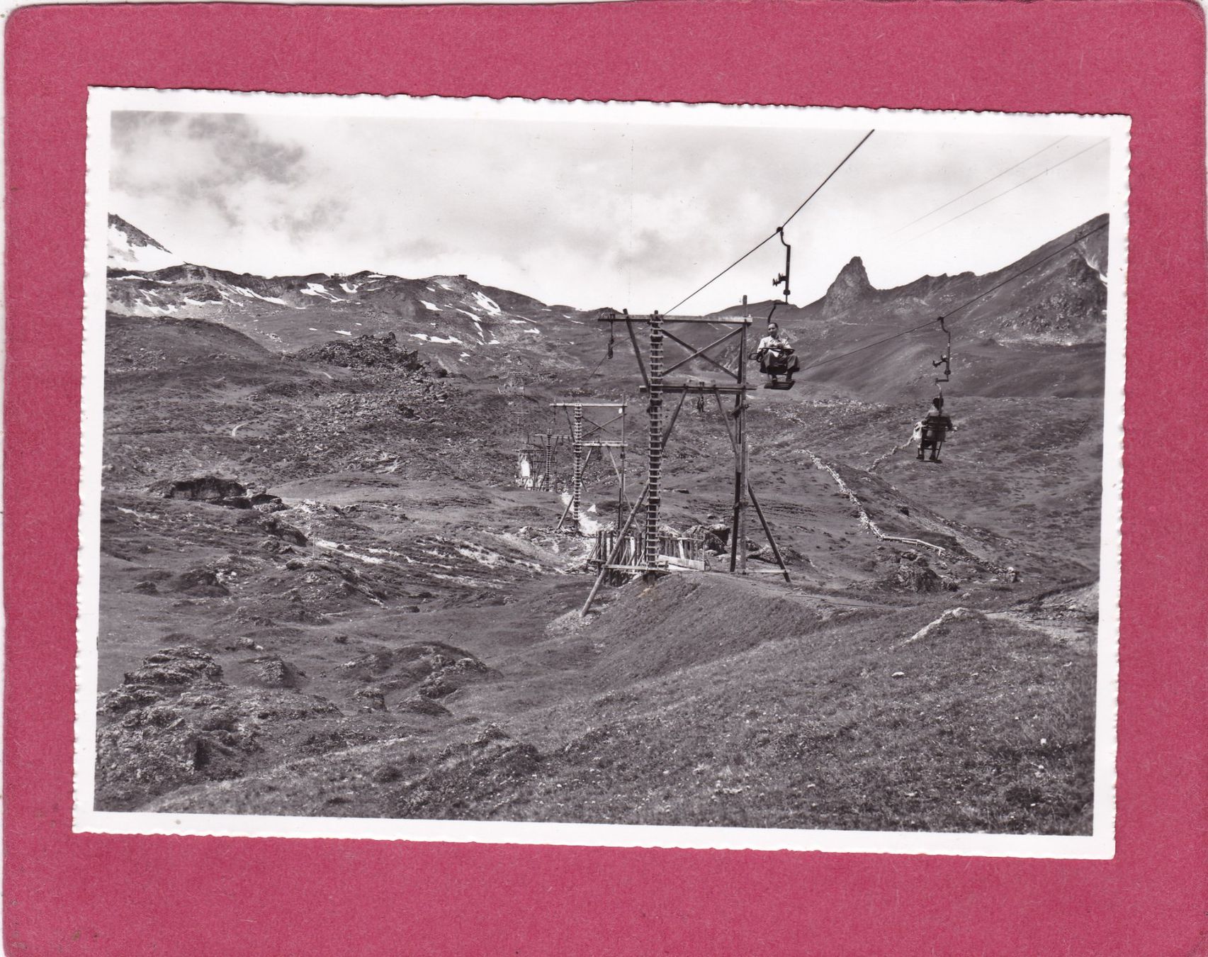 Cartoline postali: Arosa Hörnli Sesselbahn mit Hörnlistein – Usato da Herisau venduto da Lisegrat2008
