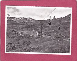 Arosa Hörnli Sesselbahn mit Hörnlistein