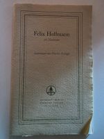 Felix Hoffmann als Illustrator Der Bogen Heft 59