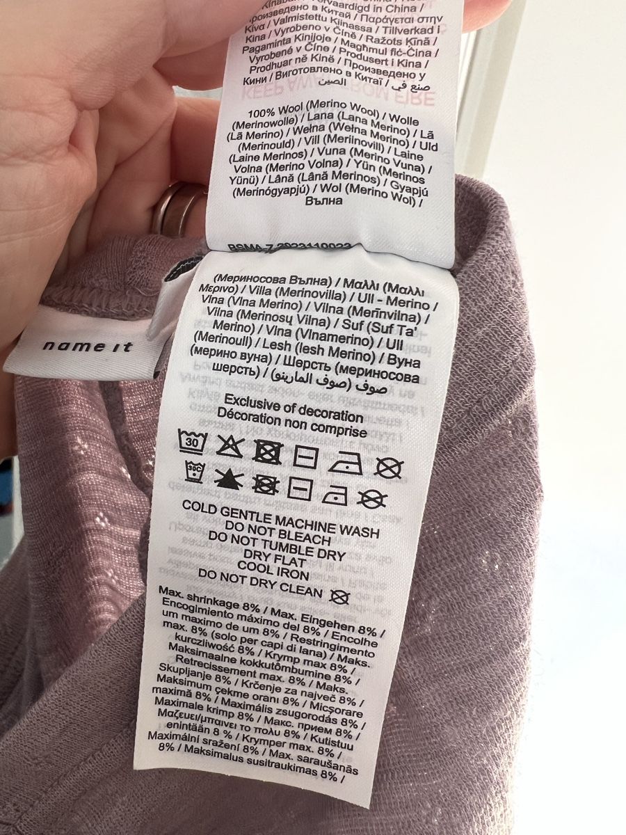 Name It Hosen: Wolle Leggins Name it Grösse 80 – Gebraucht aus Ebikon von KarinM02 6