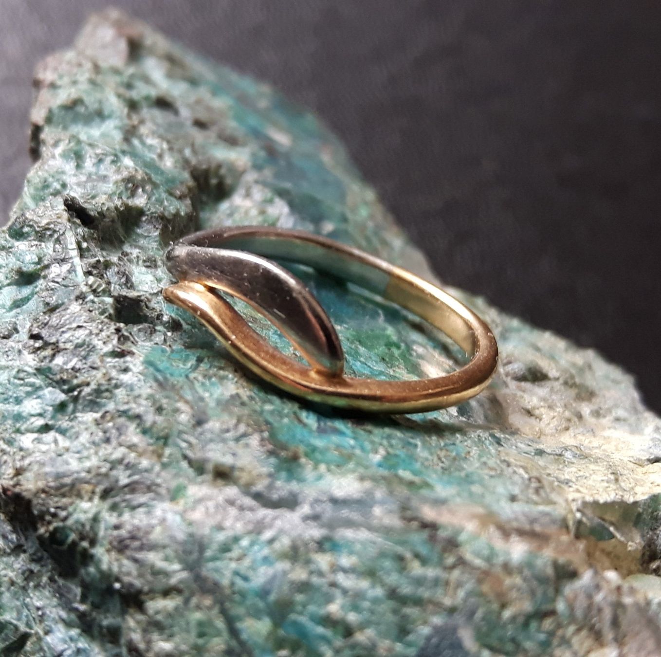 Ringe: Ring 18Kt. Gelb- & Weissgold – Gebraucht aus Zürich von brinkosos
