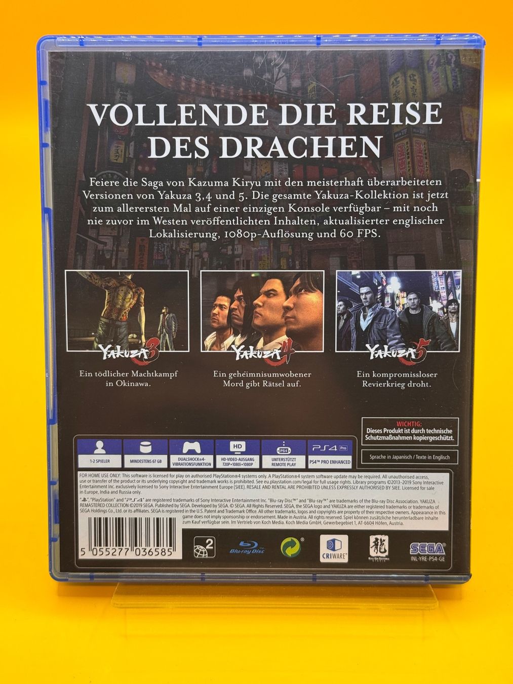 Sony Giochi: The Yakuza Remastered Collection - PS4 – Usato da Oberwil b. Zug venduto da silver2024 1