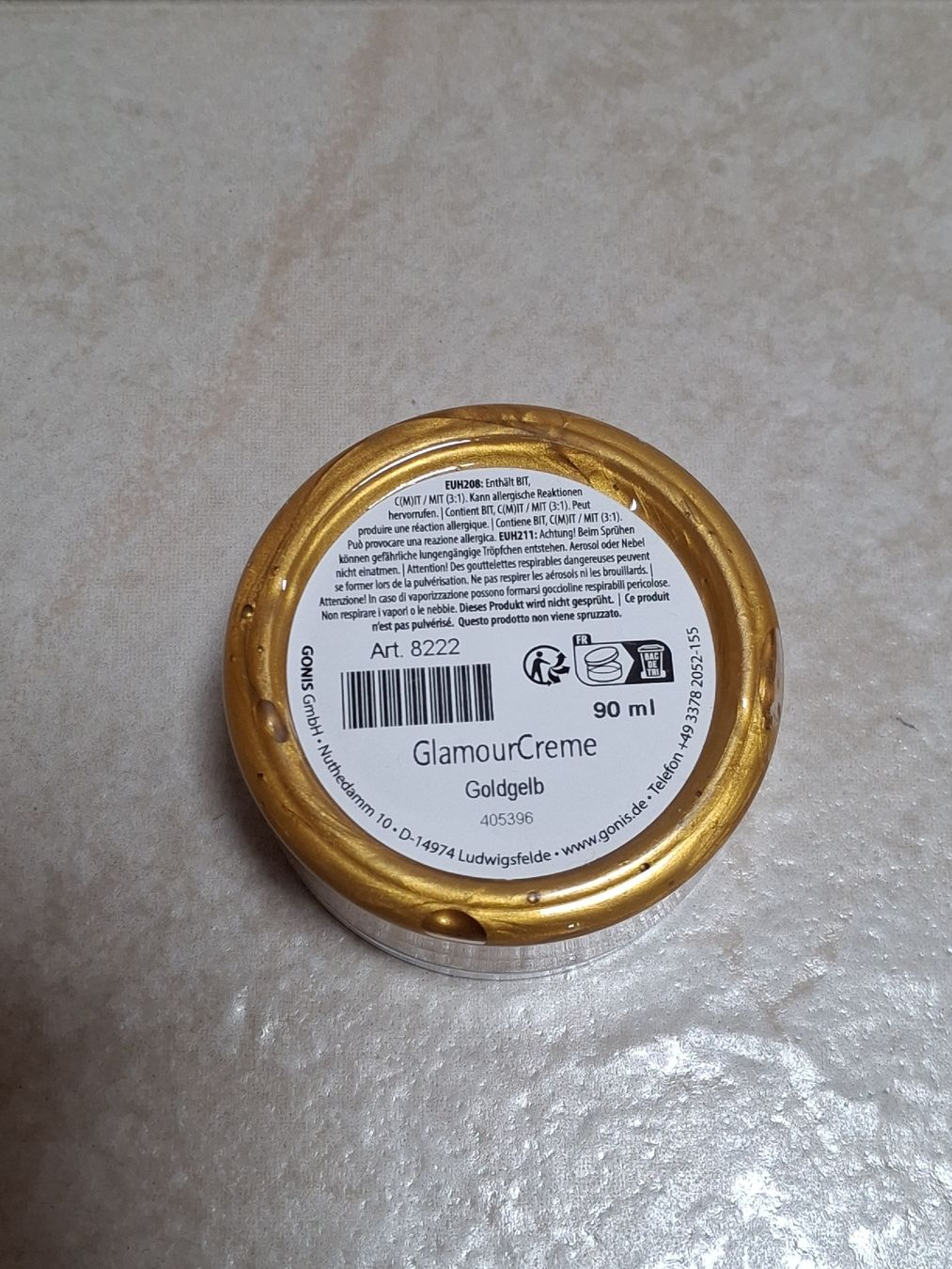 Gonis Kit bricolage: Gonis Glamour Creme – Nuovo e nell'imballaggio originale da Wilderswil venduto da janabe 1